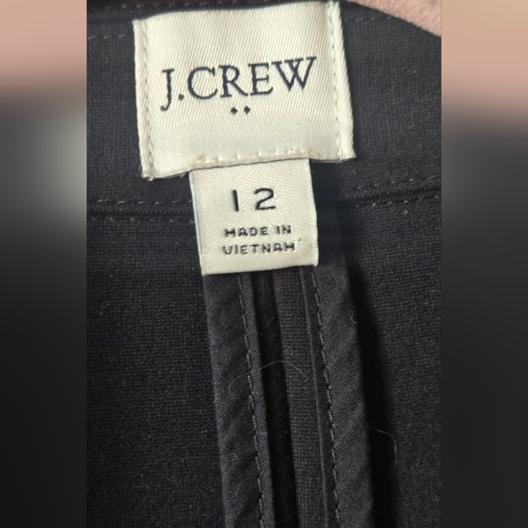 J.crew Classic Black Women's Jacket  Size 12 #63 - Picture 6 of 8